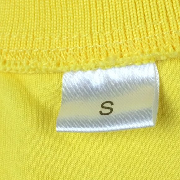 Men's Yellow Bakersfield Baseball #75 Button Up shirt Sz S - Picture 7 of 7